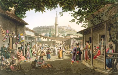 Un bazar ad Atene, tavola 1 dalla Parte 1 di 